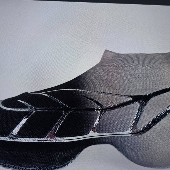 Givenchy tk-360+ low-top sneakers silver color - Picture 1 of 8